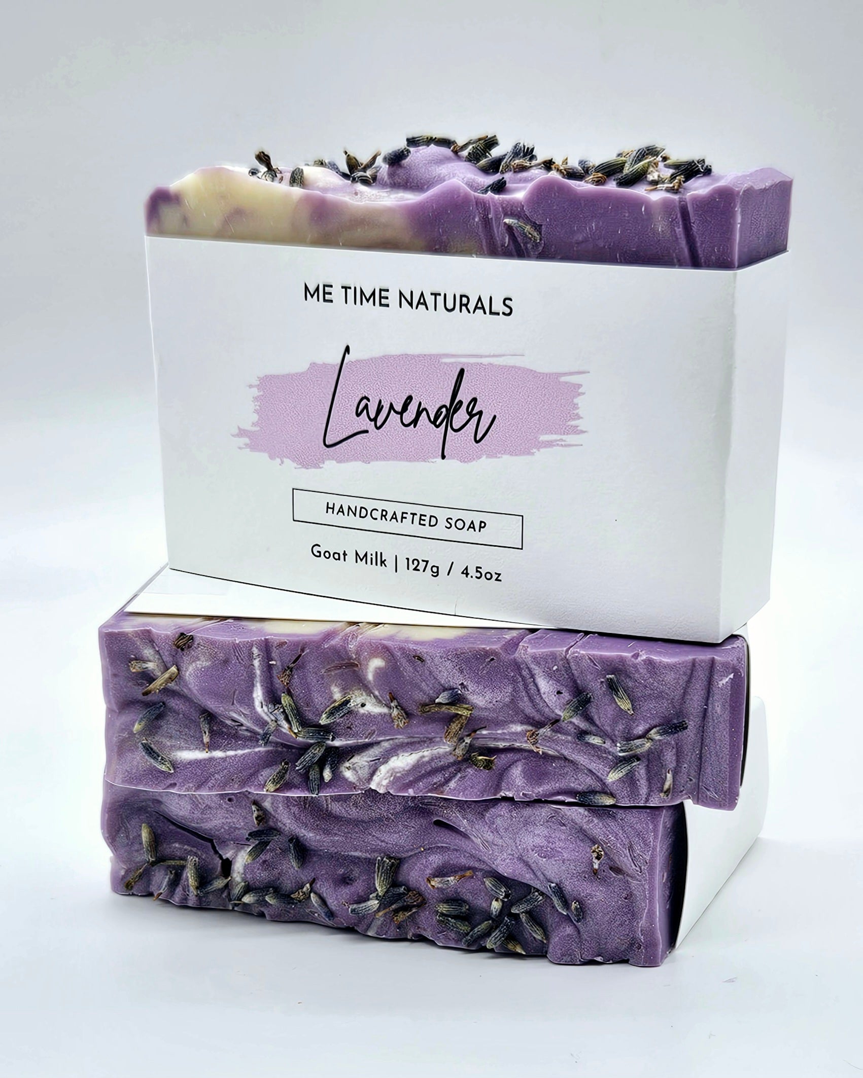 Lavender Goat Milk Handcrafted Soap - ME TIME NATURALS