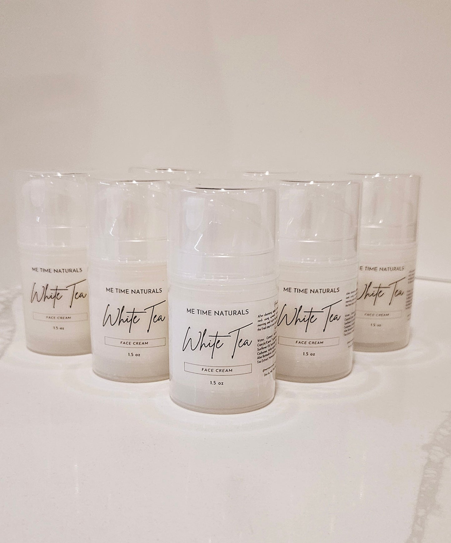 White Tea Face Cream - 1.5oz - ME TIME NATURALS