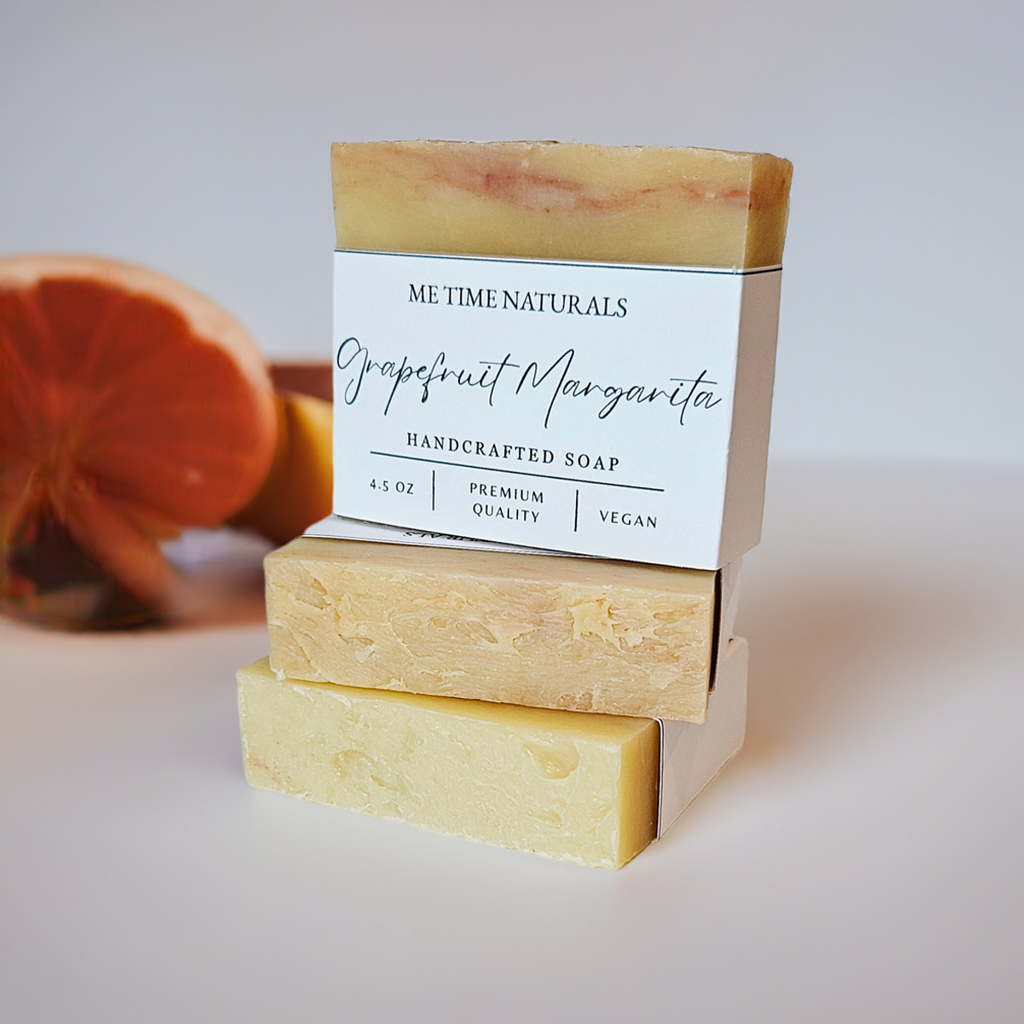 Grapefruit Margarita Handcrafted Soap - ME TIME NATURALS