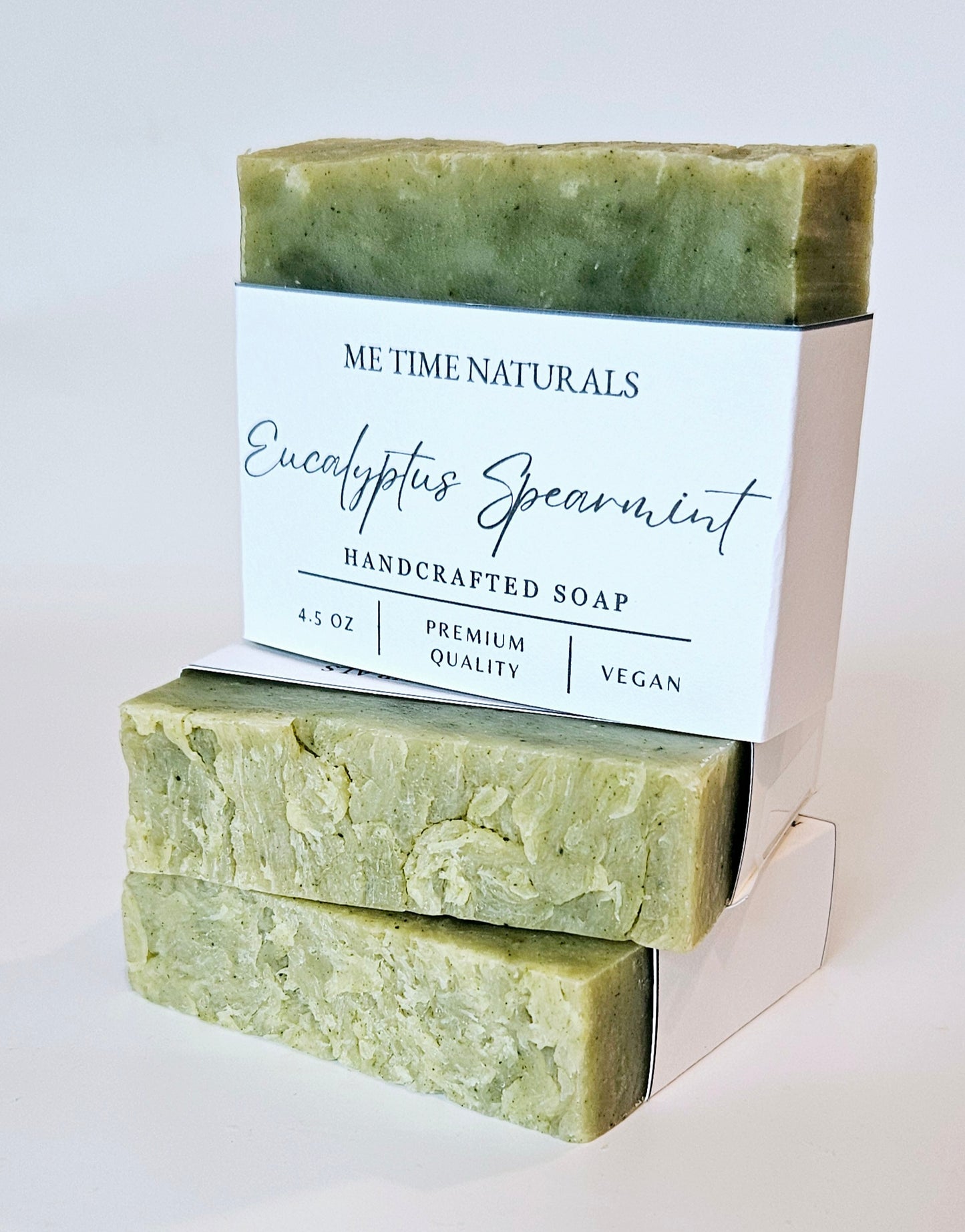 Eucalyptus Spearmint Handcrafted Soap - ME TIME NATURALS