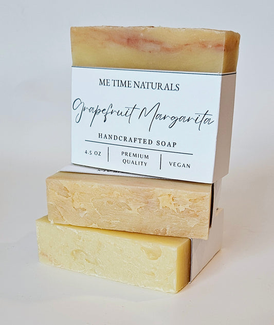 Grapefruit Margarita Handcrafted Soap - ME TIME NATURALS