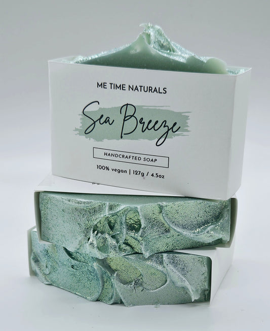 Sea Breeze Handcrafted Soap - ME TIME NATURALS
