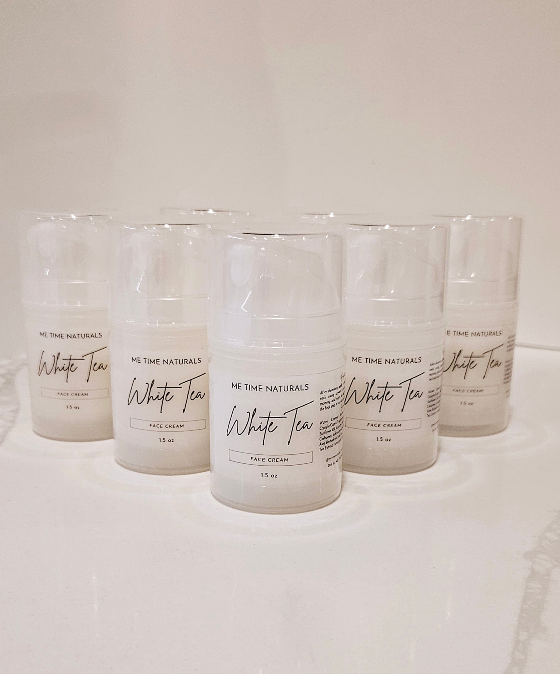White Tea Face Cream - 1.5oz - ME TIME NATURALS