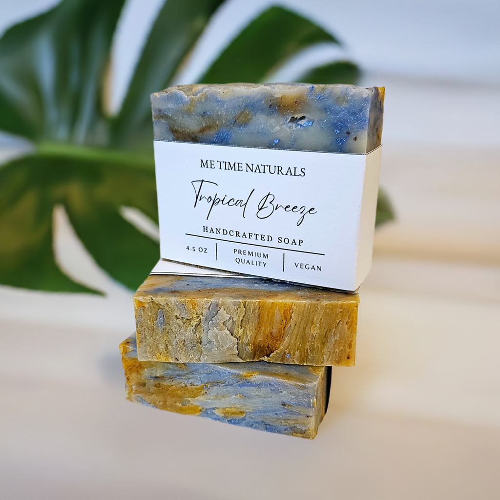 Tropical Breeze Handcrafted Soap - ME TIME NATURALS